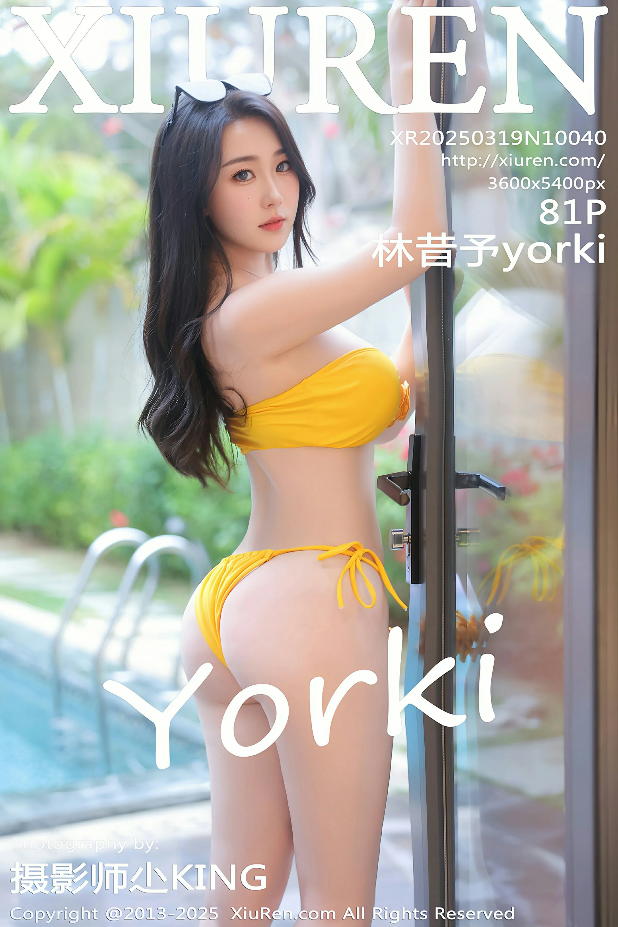 [XiuRen秀人网] 2025.03.19 No.10040 林昔予yorki 第1张