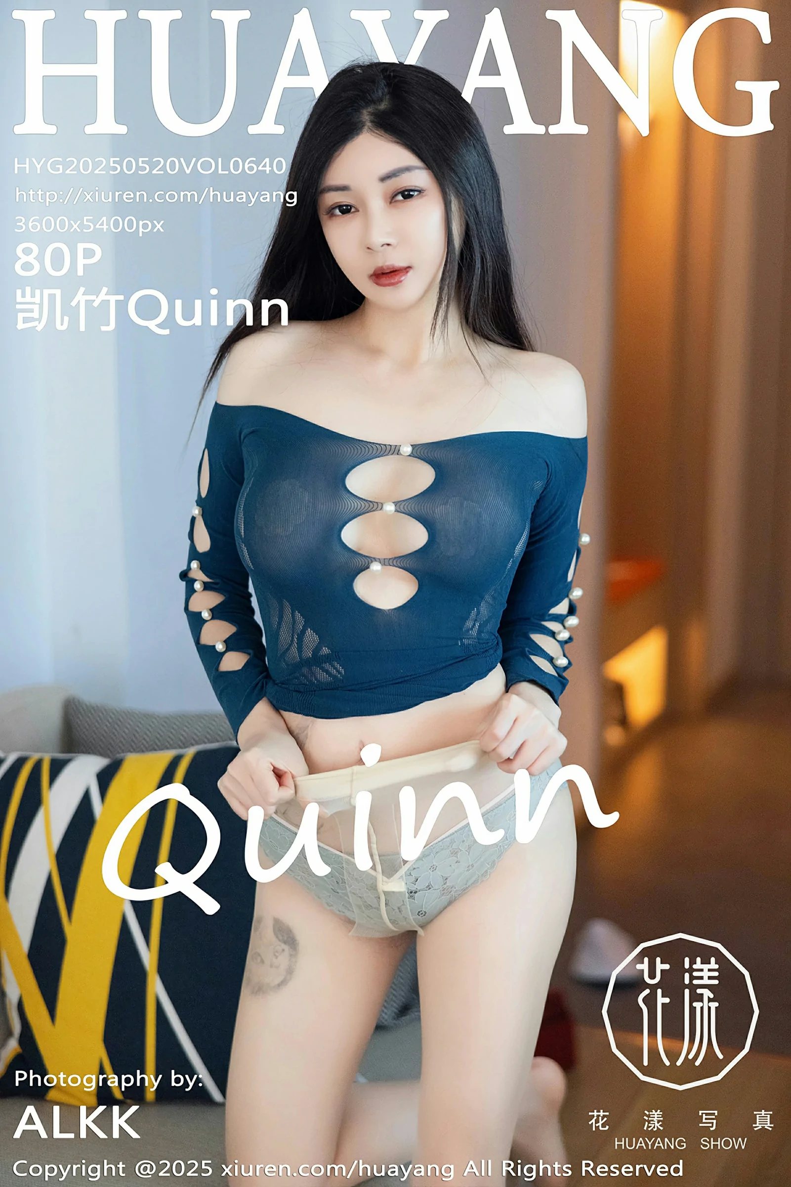 [HuaYang花漾写真] 2025.05.20 VOL.640 凯竹Quinn[81P]