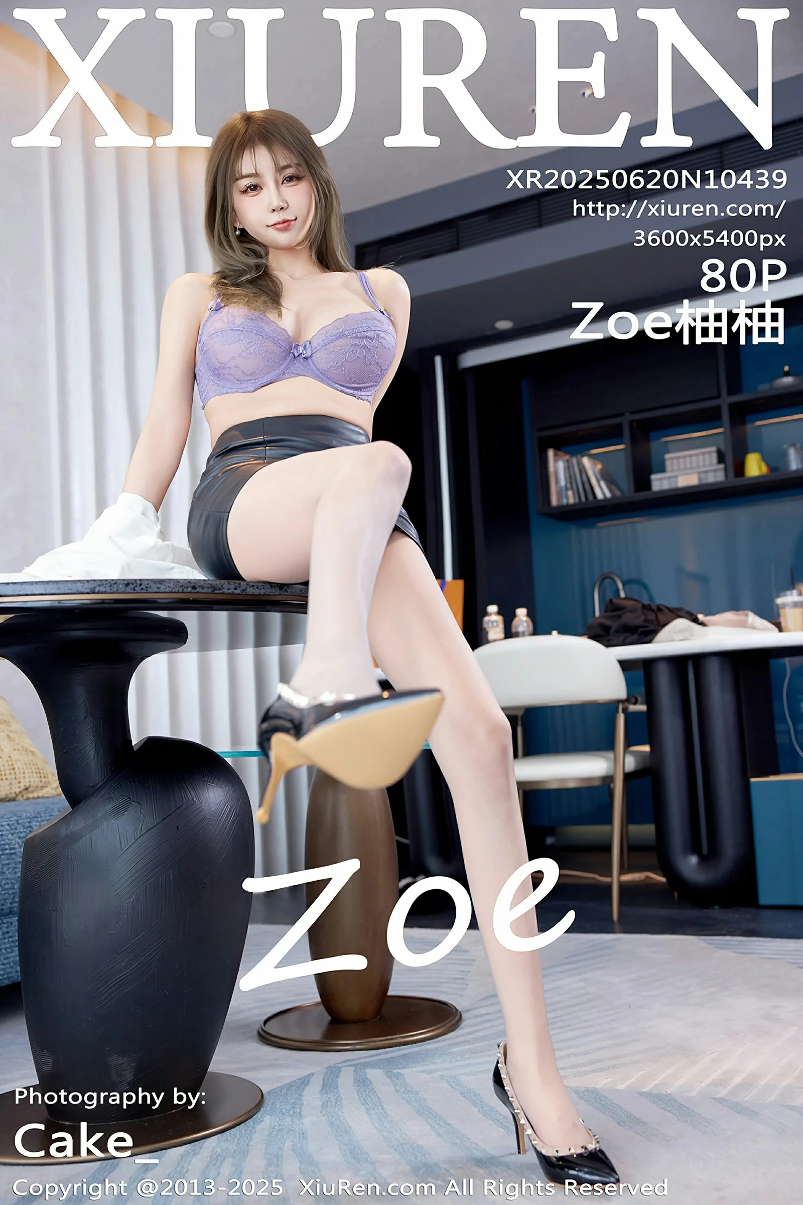 [XIUREN秀人网] 2025.06.20 No.10439 Zoe柚柚 第1张