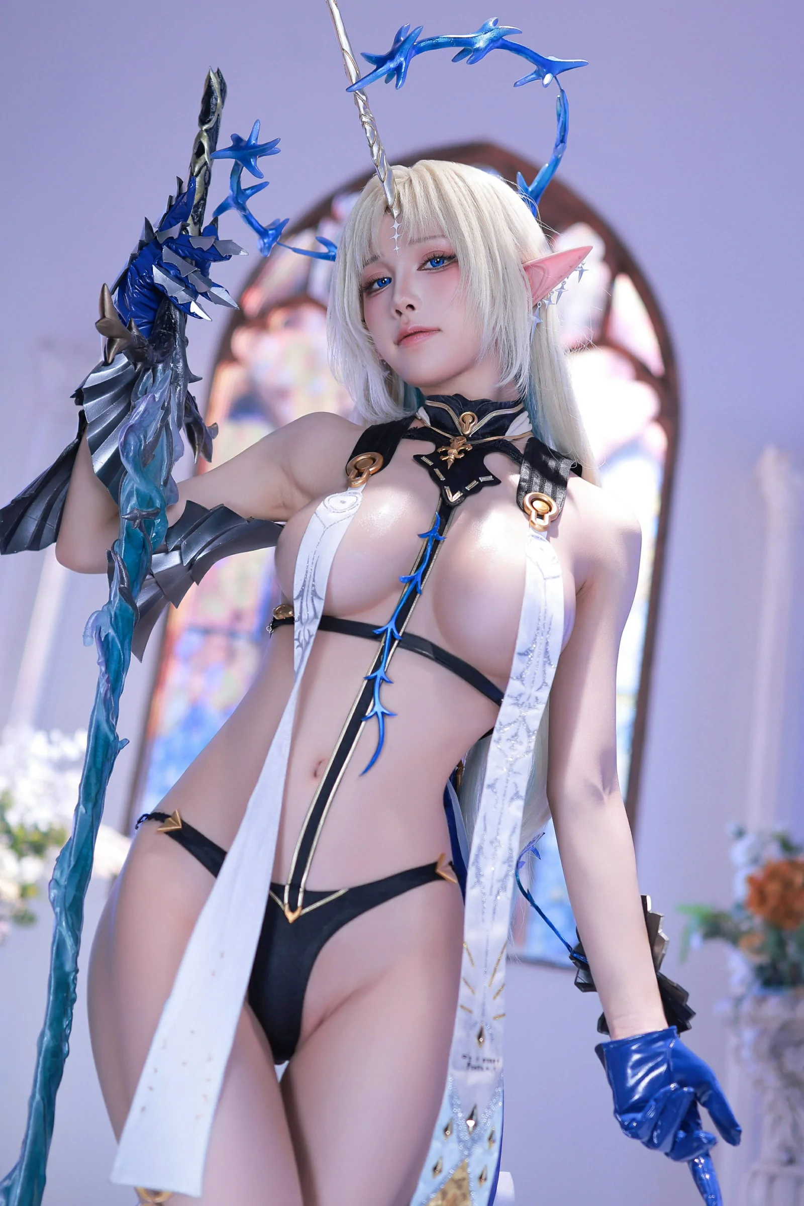 水淼Aqua cosplay Fleurdelys[74P]