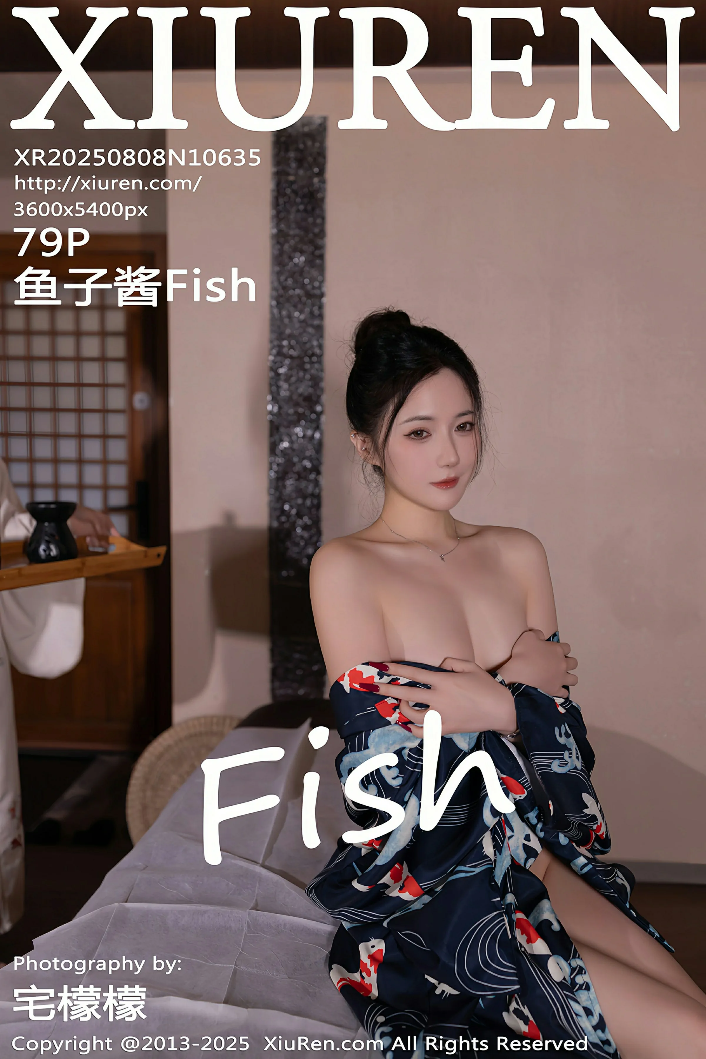 [XIUREN秀人网] 2025.08.08 No.10635 鱼子酱Fish 第1张