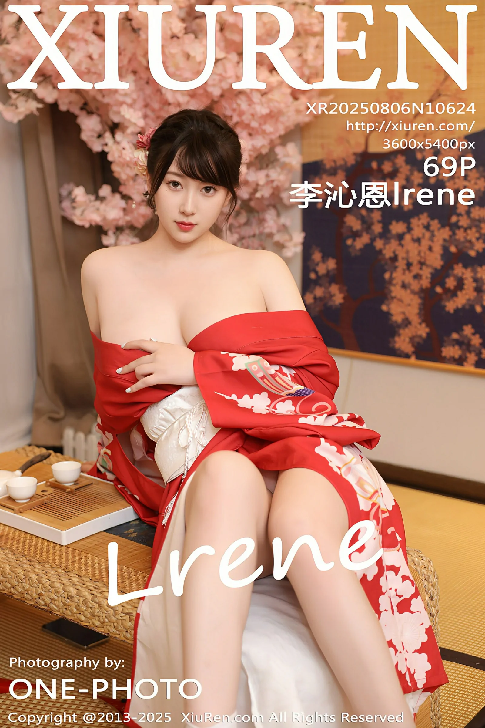 [XIUREN秀人网] 2025.08.06 No.10624 李沁恩lrene[70P]