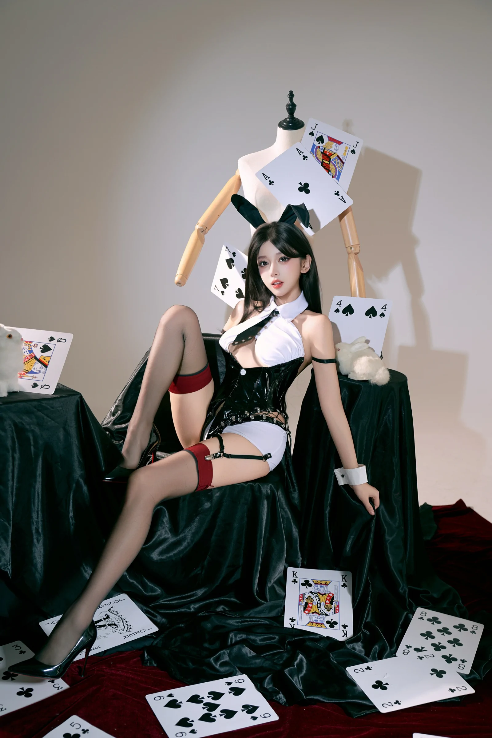 过期米线线喵 – 兔女郎 第3张