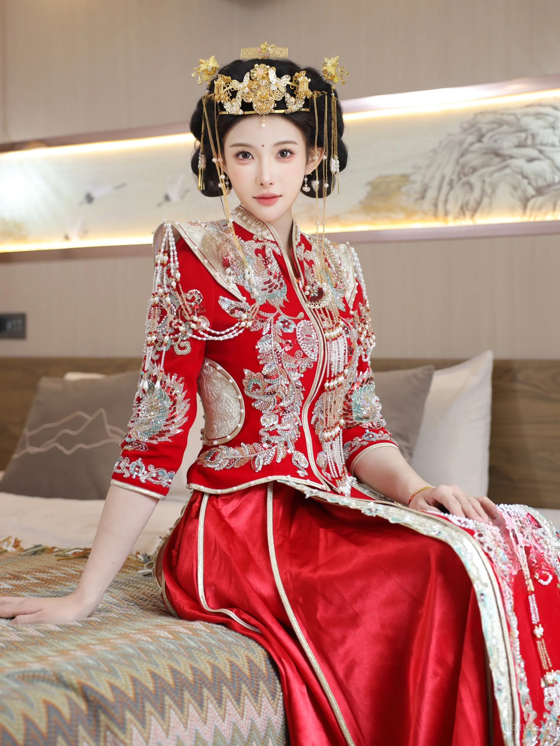 xiuren秀人网福利梨霜儿大尺度内购无码流出极品新娘子 第4张