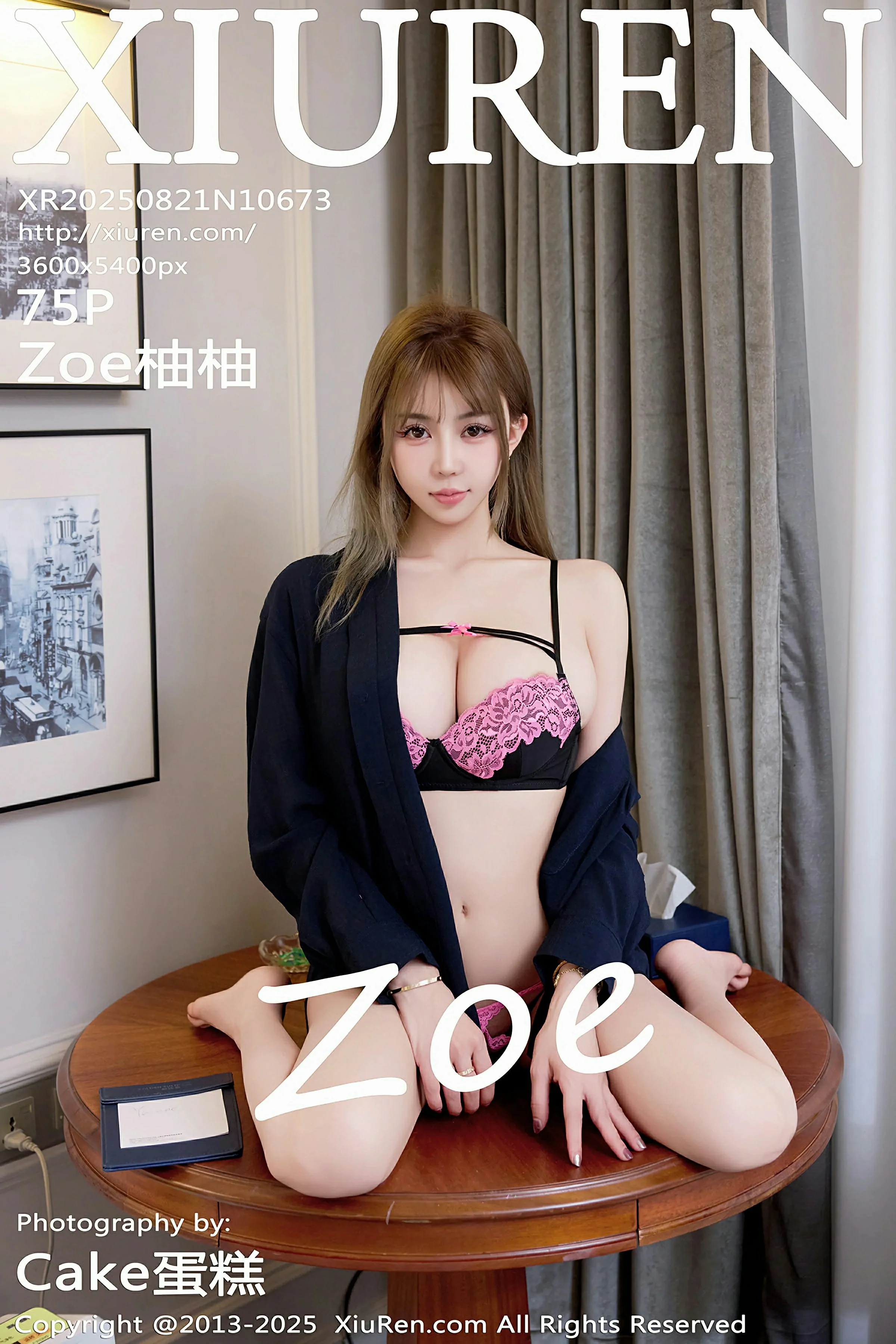 [XIUREN秀人网] 2025.08.21 No.10673 Zoe柚柚[76P]