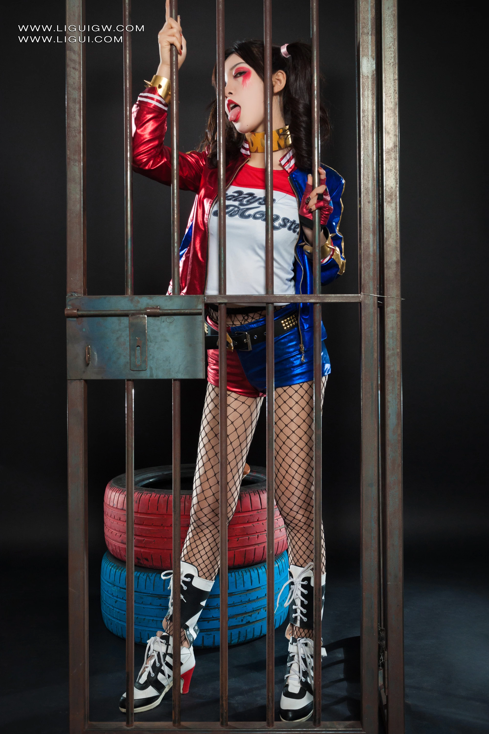 [Ligui丽柜] 2025.10.15《万圣节之恋狱小丑女》筱筱 Xiao xiao 第4张