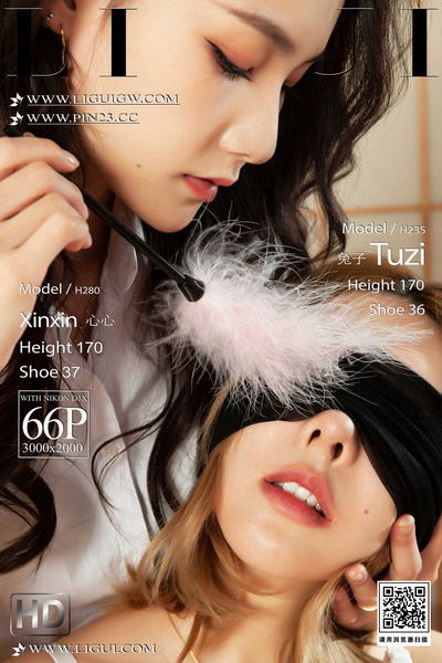 [Ligui丽柜] 2024.04.18《兔子和心心互动-上》[61P]