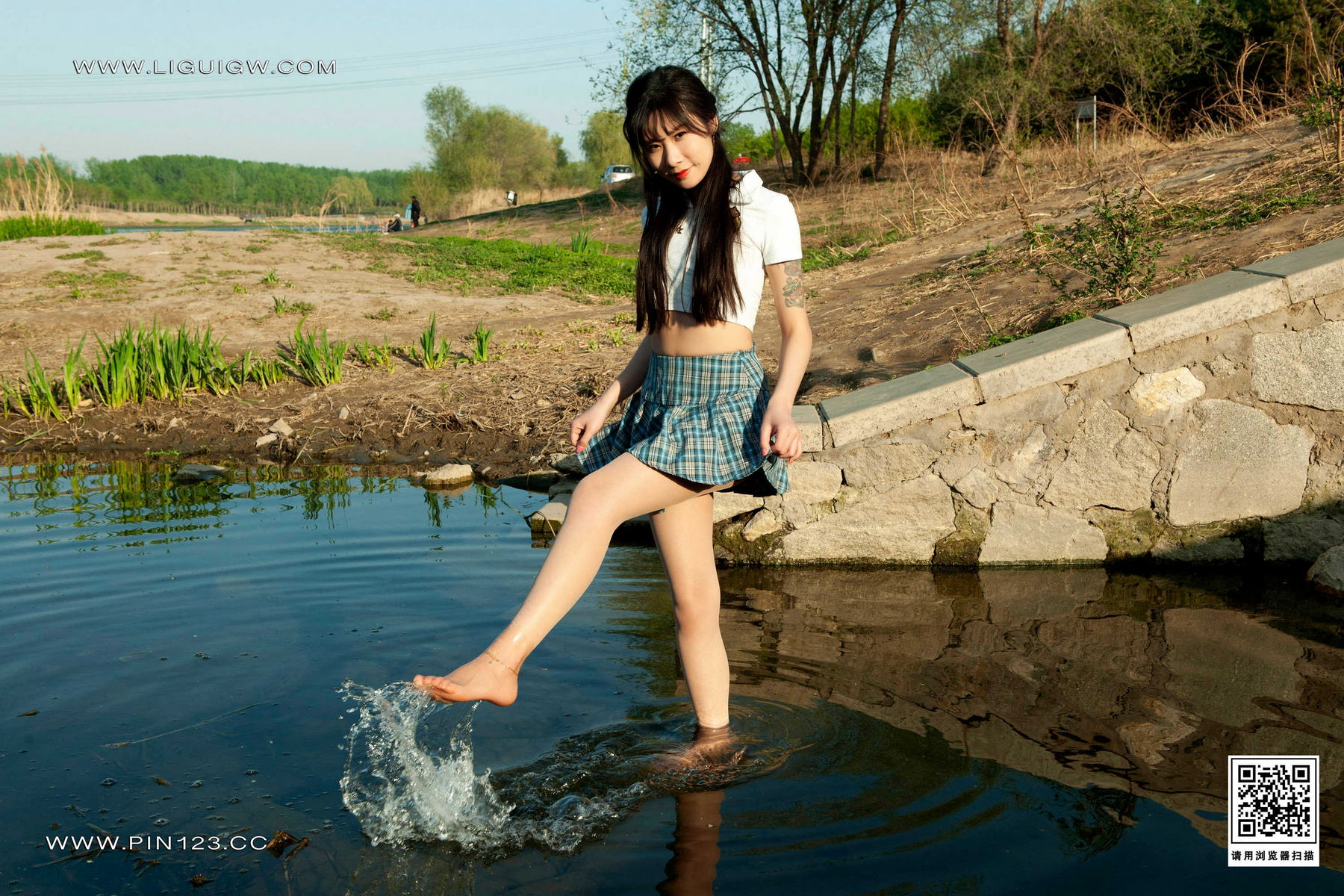 [Ligui丽柜] 2024.03.11 绿水青丝 Kiki 第4张