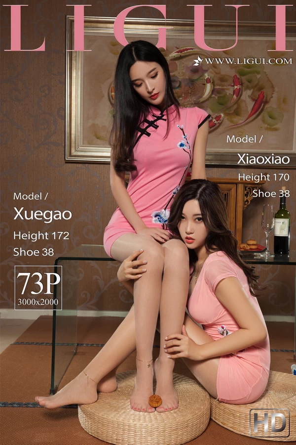 [Ligui丽柜] 2025.10.06 双生花：月之意の悦之怡 雪糕&amp;筱筱[70P]