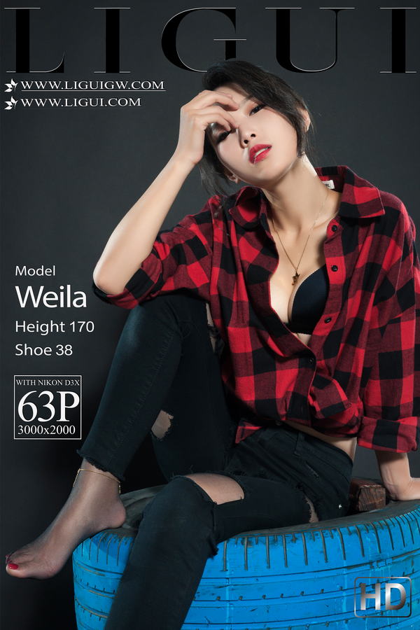 [Ligui丽柜] 2025.11.03《红与黑的激情碰撞》维拉 Weila[60P]