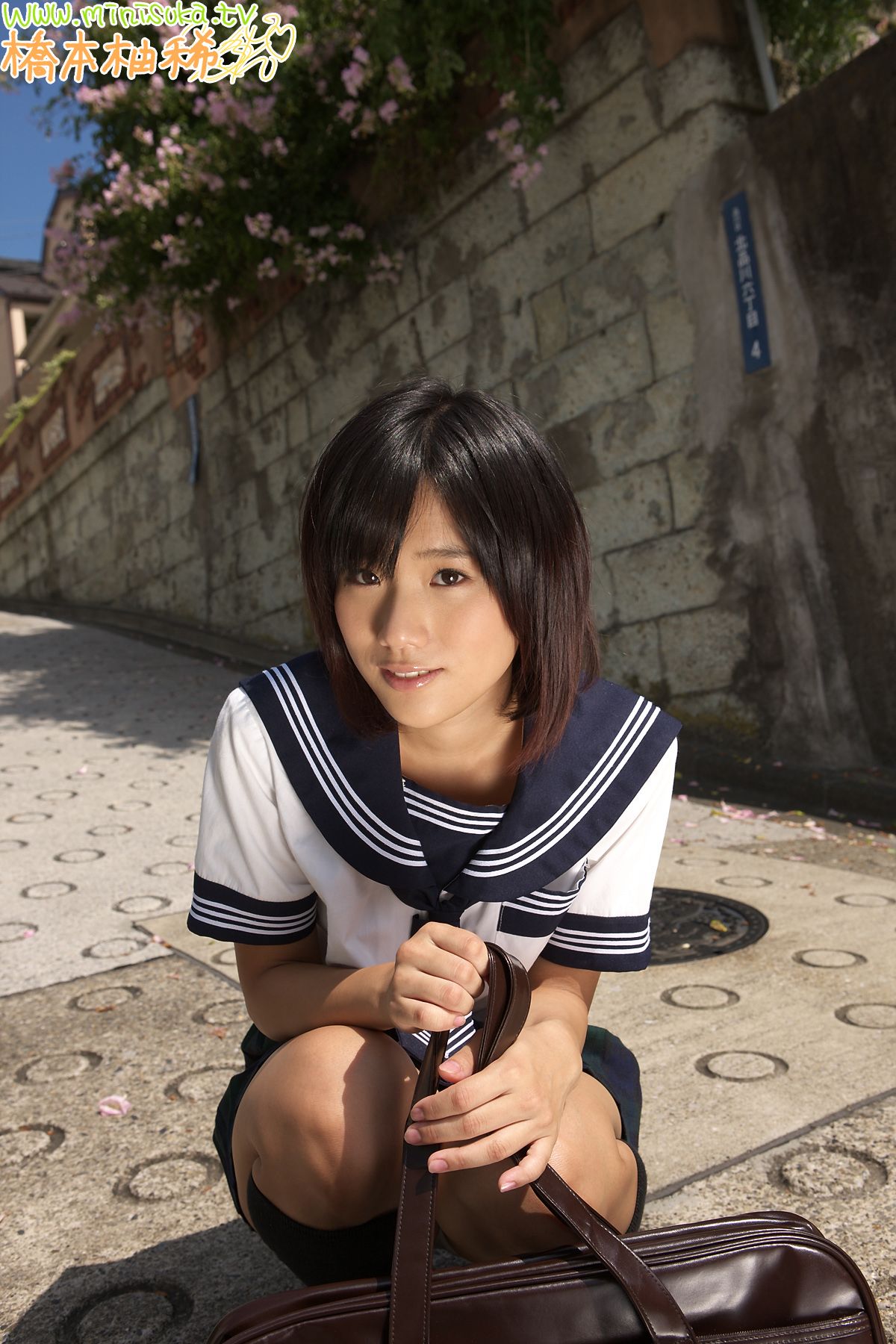 [Minisuka写真] 现役女子高生  橋本柚稀 制服ギャラリ (1)1