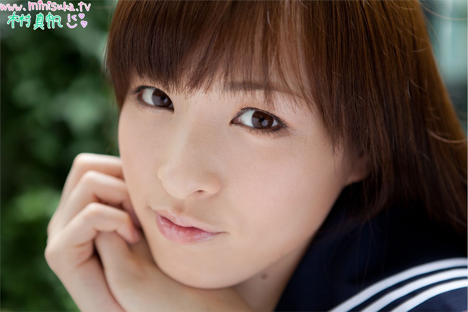 [Minisuka写真] 现役女子高生 Maho Kiruma (1) 日本美少女性感图片3