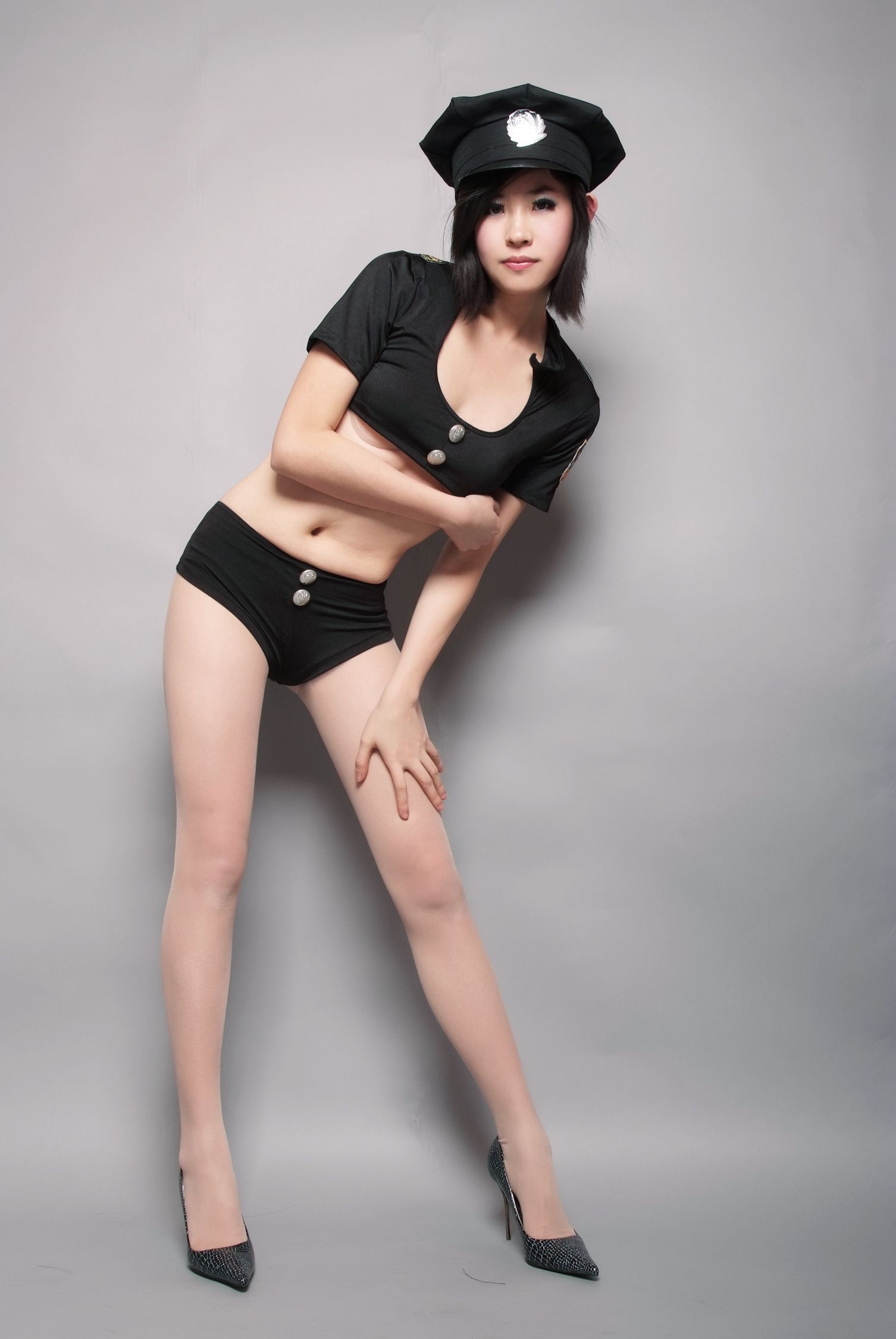 [拍美VIP美女]2008.12.21 21岁 睛天 女警 Vo16