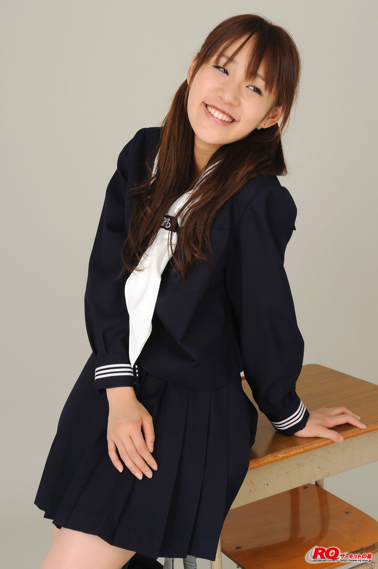 [RQ-STAR美女] NO.00123 Reina Fuchiwaki 淵脇レイナ School Girl3
