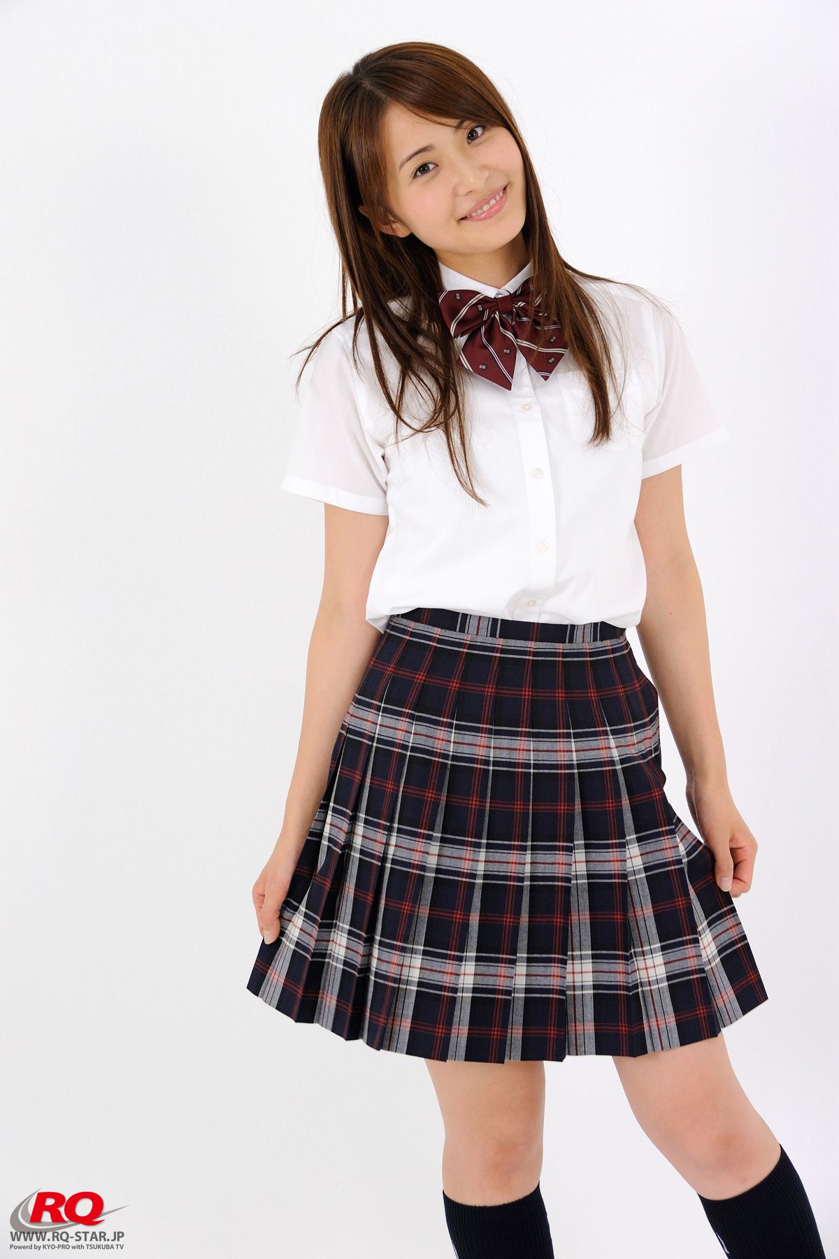 [RQ-STAR美女] NO.0047 Rena Sawai h凝鍍粕 Student Style-11