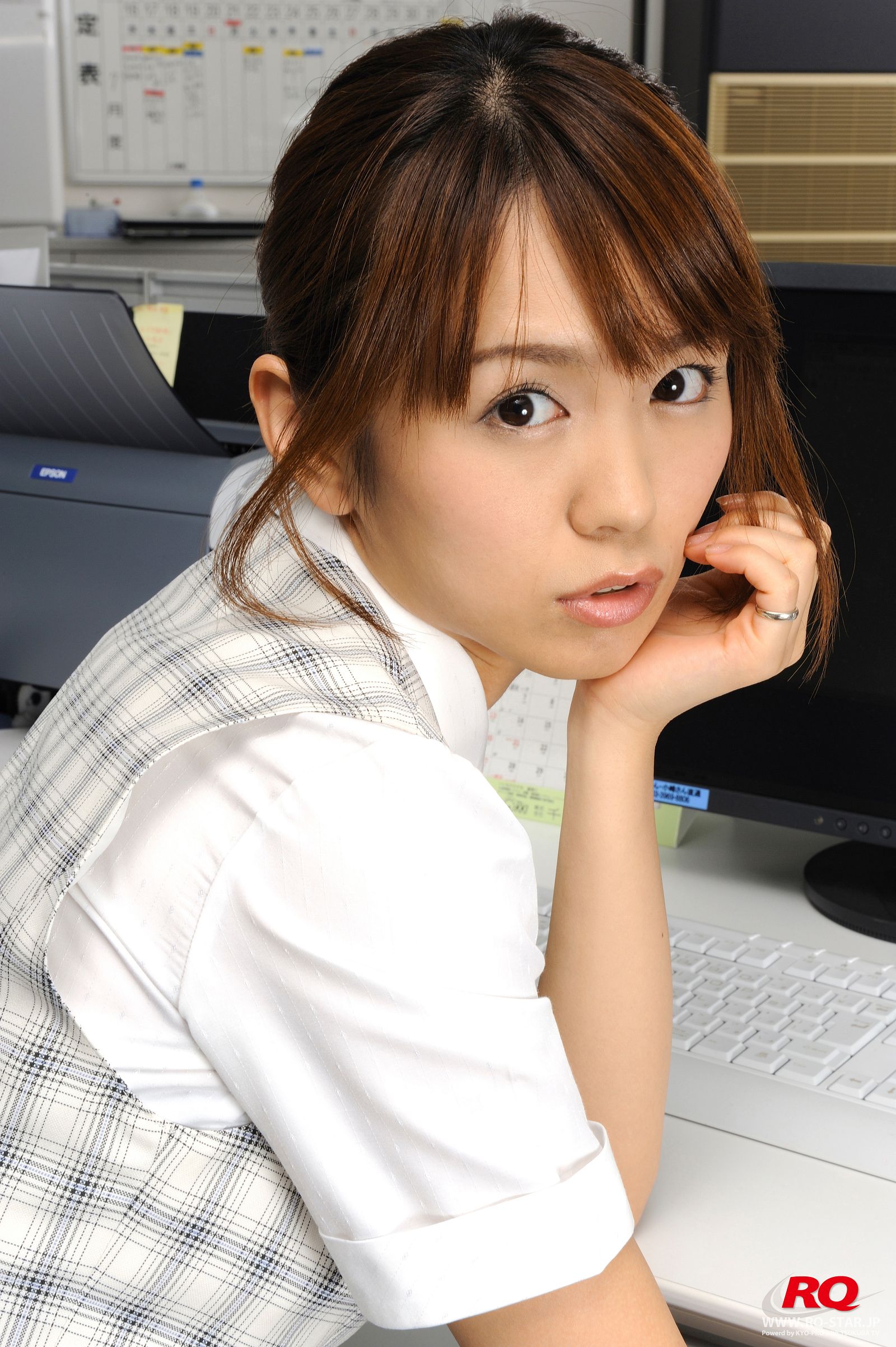 [RQ-STAR美女] NO.0055 Kotomi Kurosawa 鼪g琴美 Office Lady1