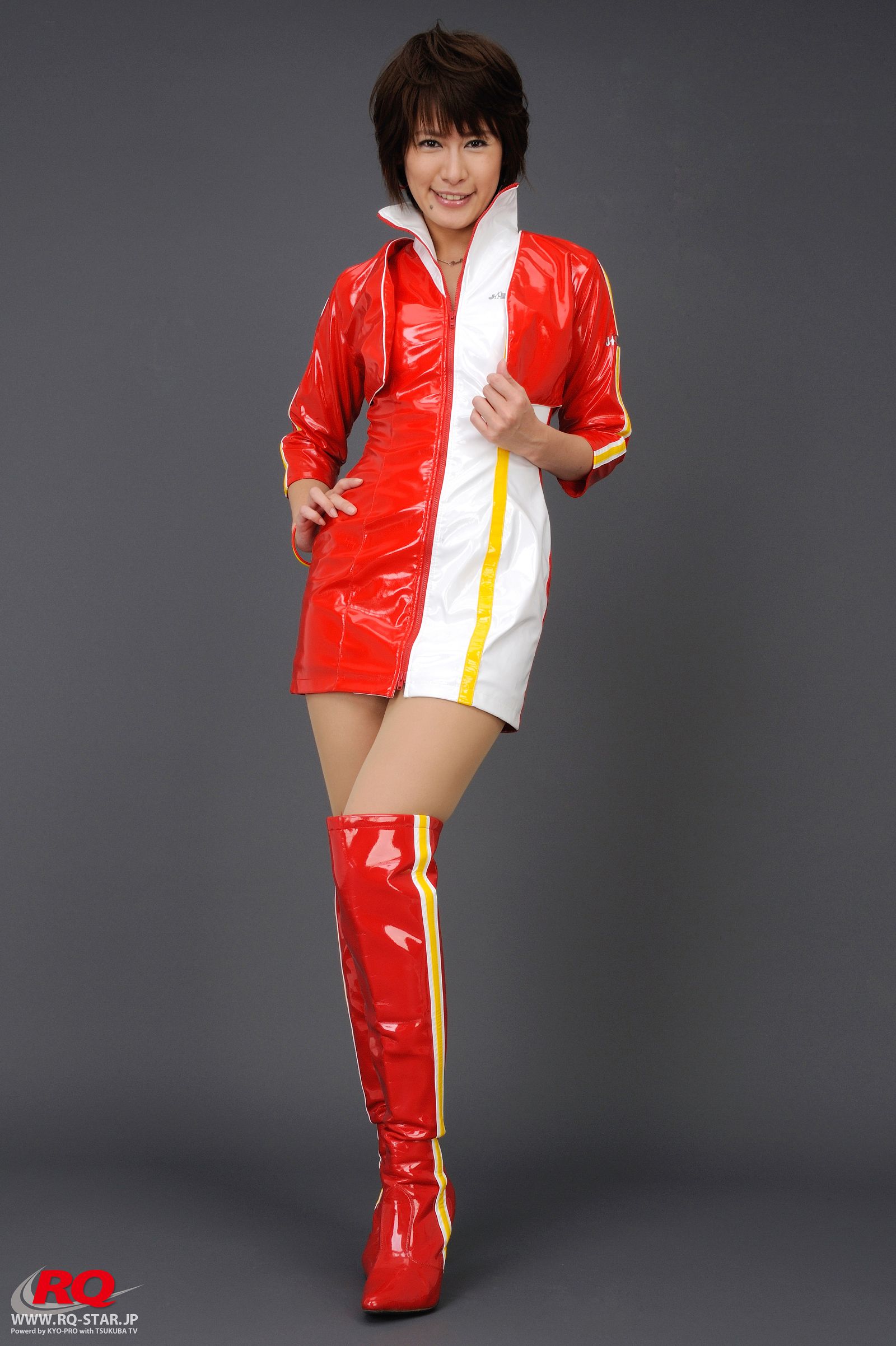 [RQ-STAR美女] NO.0088 Akiko Fujihara 藤原明子 Race Queen - 2008 Jim Gainer3