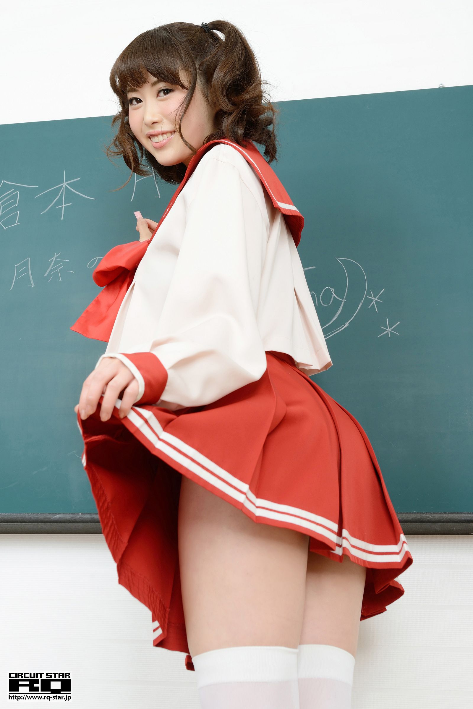 [RQ-STAR美女] NO.00907 Tsukina Kuramoto 倉本月奈 School Girl1
