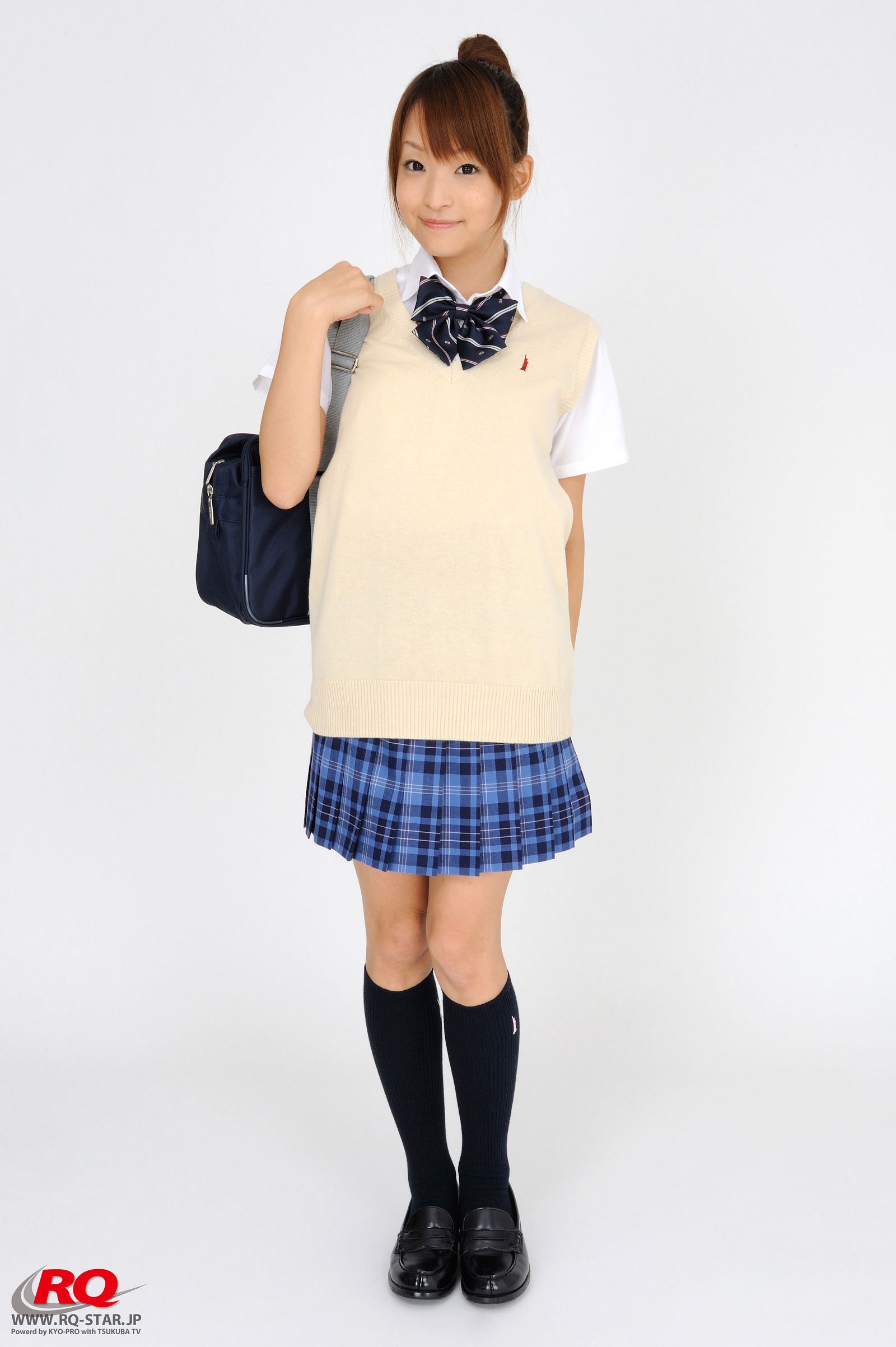 [RQ-STAR美女] NO.0097 Mio Aoki 青木未央 Student Style0