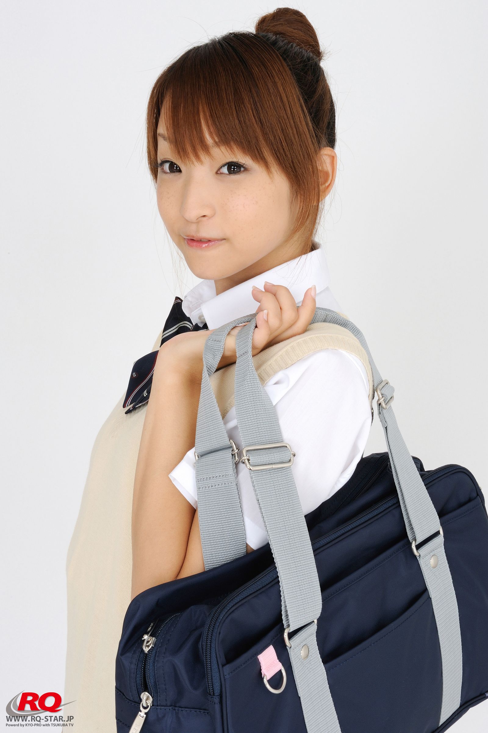 [RQ-STAR美女] NO.0097 Mio Aoki 青木未央 Student Style2