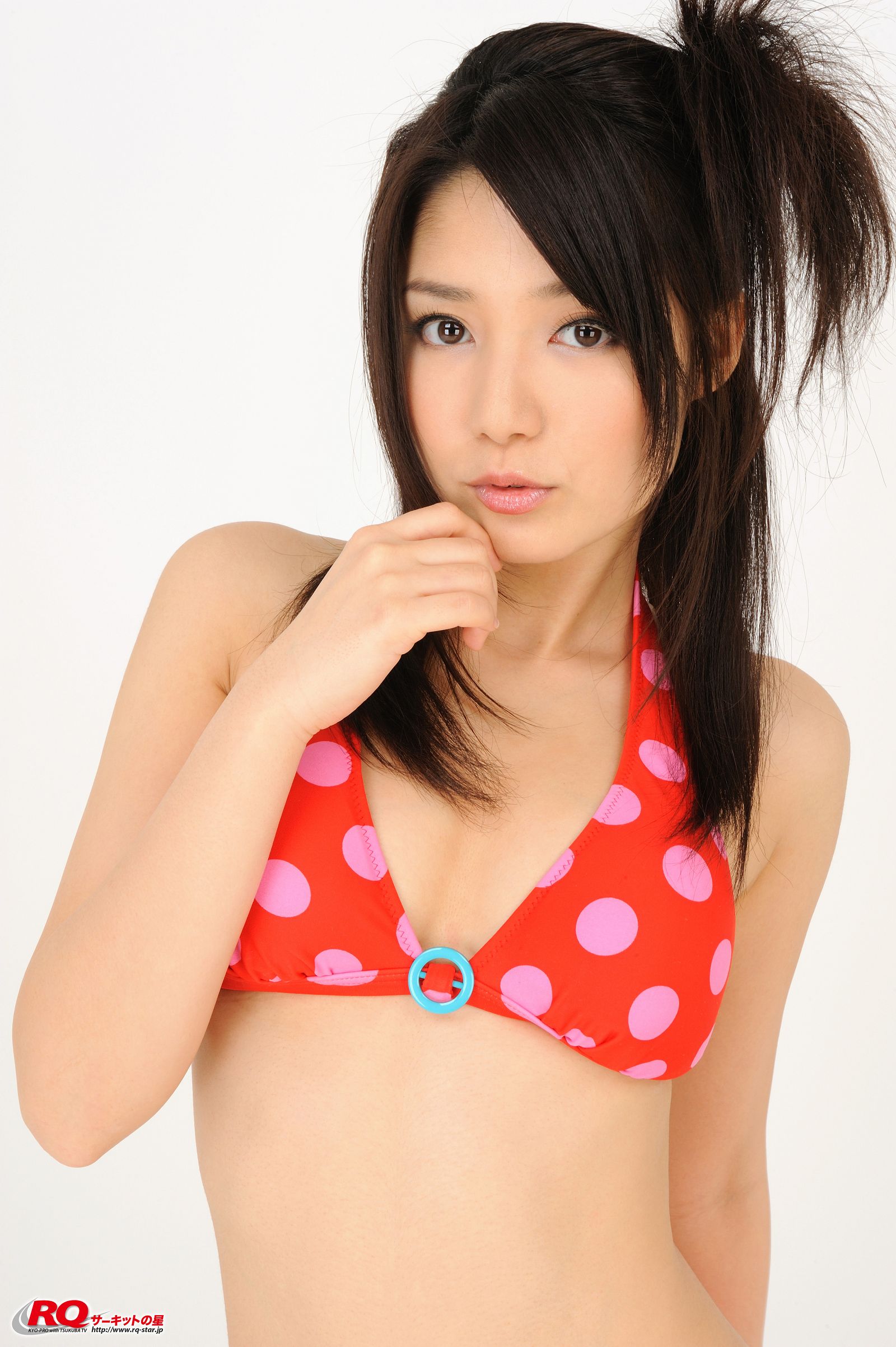 [RQ-STAR美女] NO.0105 Hitomi Furusaki 古崎瞳 Swim Suits – Red3