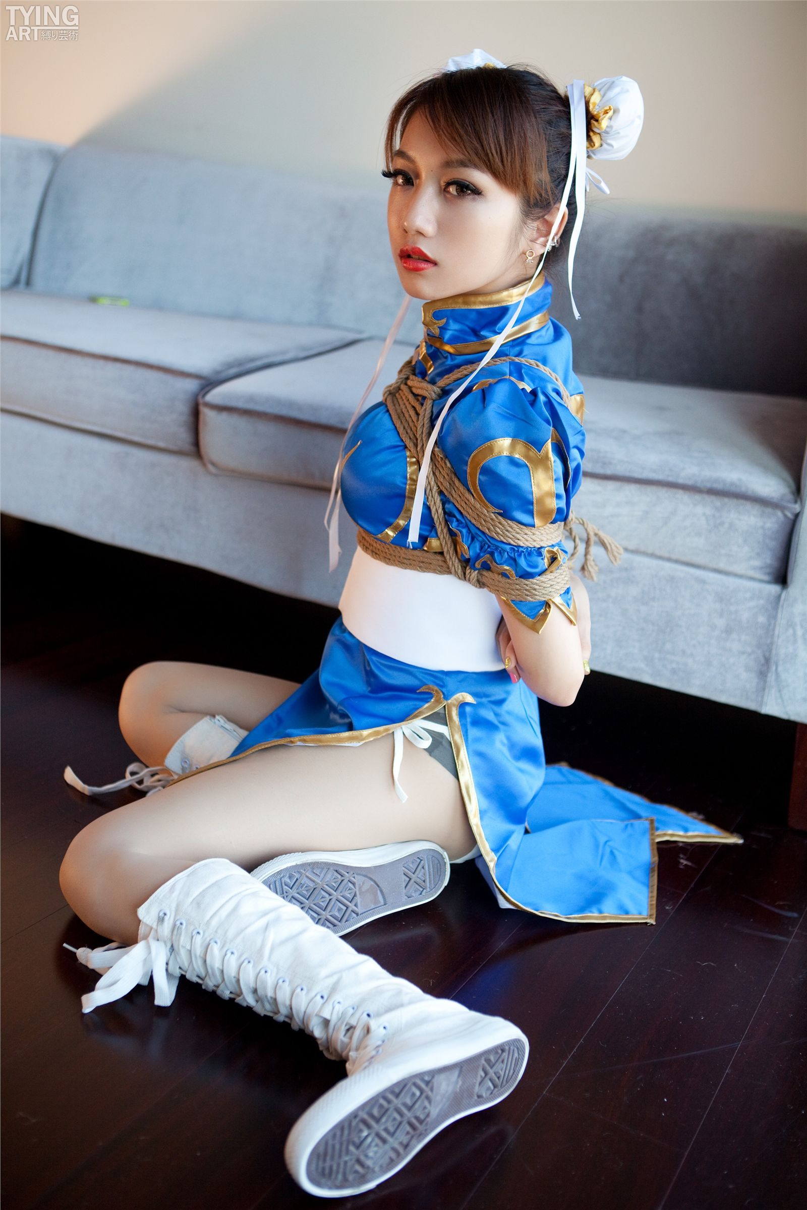 [TyingArt 縛リ芸術] No.00344 Chun Li1