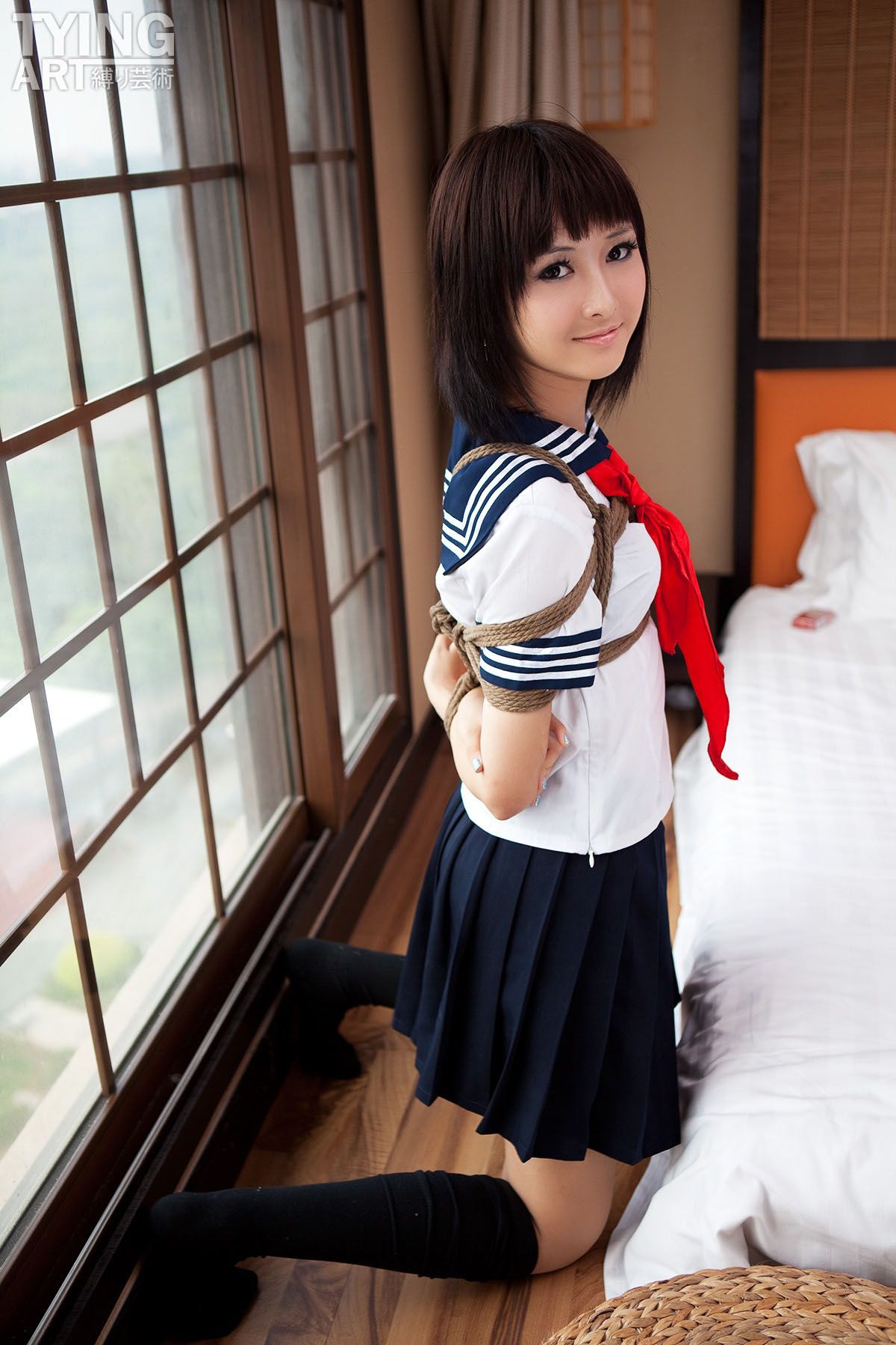 [TyingArt 縛リ芸術] No.090 School Girl - Shiryl[26P]