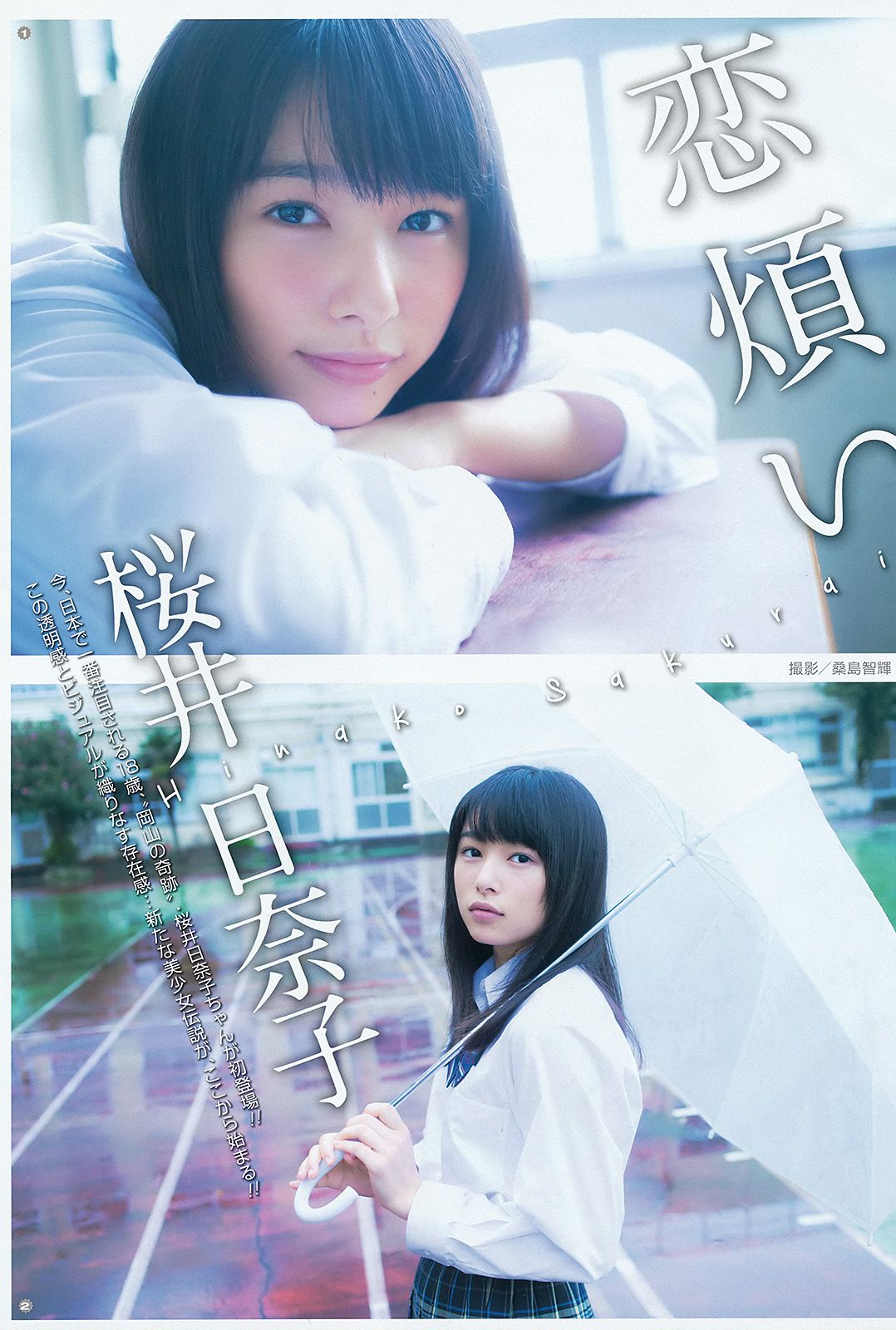 [Young Gangan] 2015.11 No.22 桜井日奈子1