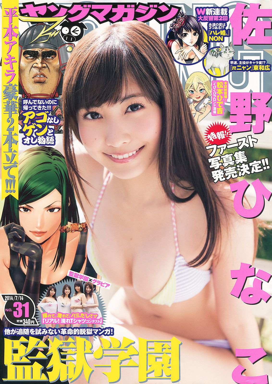 [Young Magazine] 2014 No.31 佐野ひなこ0