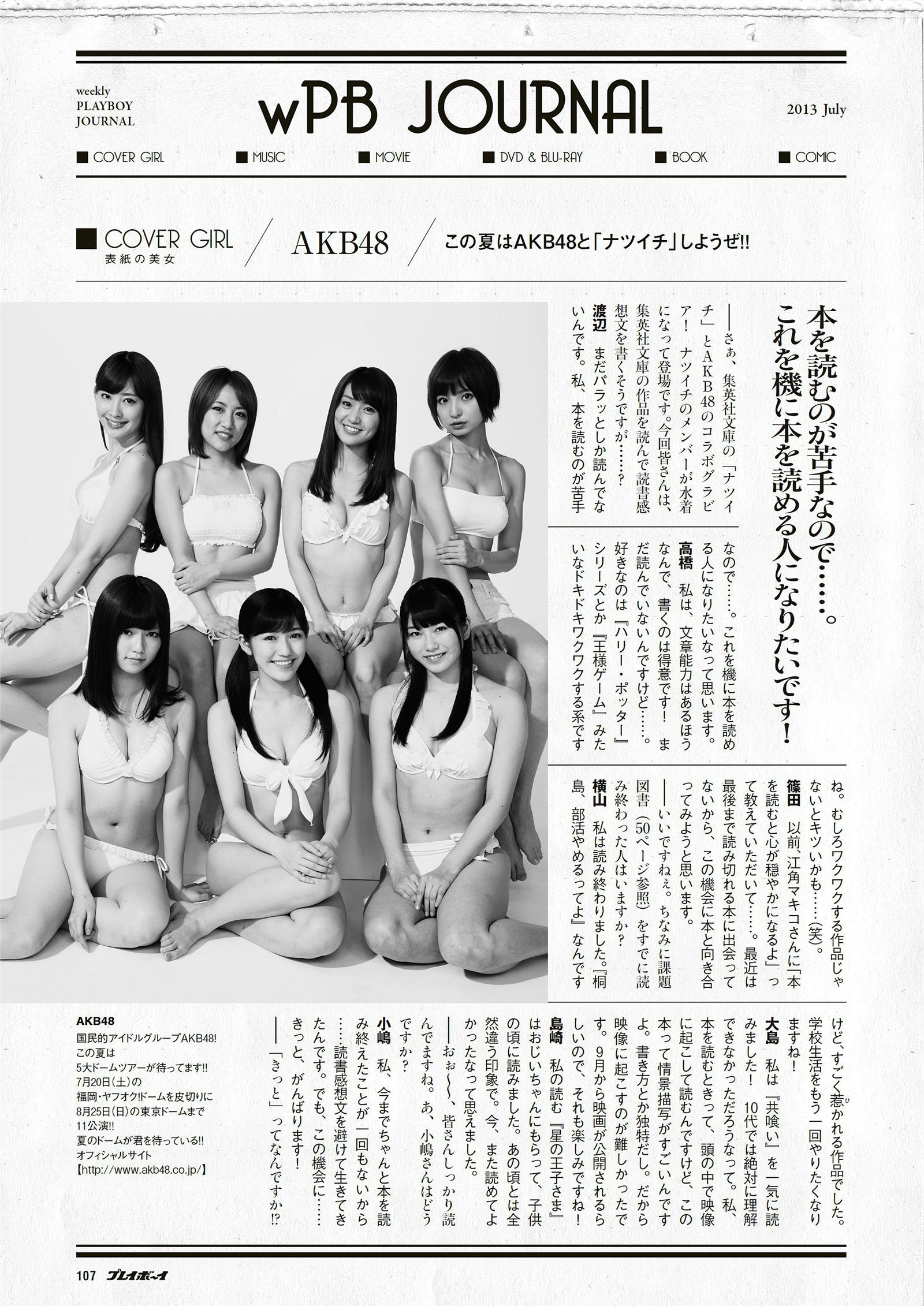 [Weekly Playboy] 2013 No.28 AKB480