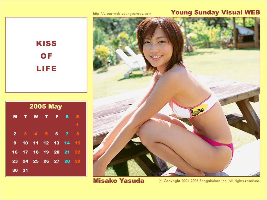 [YS Web套图] 2005.05 Vol.120 Misako Yasuda 安田美沙子 Kiss of Life2